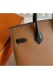 Birkin kleines Haus Begrenzt, Golden Brown, Silber Hardware 20cm Voll Handgemachte Phw