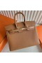 Birkin Sellier Epsom Ck37 Golden Brown Gold Hardware 25cm Volle Handgemachte Ghw