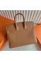 Birkin Sellier Epsom Ck37 Golden Brown Gold Hardware 25cm Volle Handgemachte Ghw