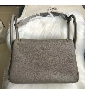 Lindy Clemence 8F tinware Grau Gold-Hardware-26cm Volle Handgemachte