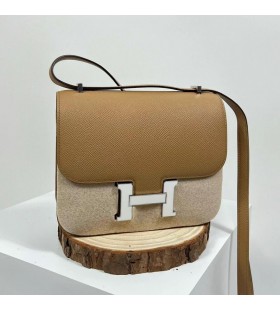 Constance Epsom 0M Tee-Farbe & Reines weiÃŸ Emaille Schnalle 18cm Volle Handgemachte