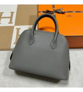 Bolide Evercolor 0L Grau Silber Hardware-25cm Phw Volle Handgemachte