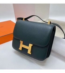 Konstanz Evercolor 6O Cypress green Gold Hardware Ghw 24 cm Volle Handgemachte