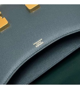 Konstanz Evercolor 6O Cypress green Gold Hardware Ghw 24 cm Volle Handgemachte