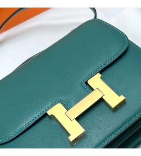 Konstanz Swift Z6 Malachit grün Gold-Hardware Ghw 18cm Volle Handgemachte