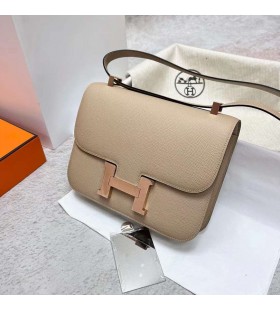 Konstanz 24-1 Epsom S2 Trench Grau Rose Gold Hardware RGhw 24cm Volle Handgemachte