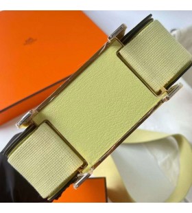 Geta Chevre R9 Knospe gelb Gold Hardware 20cm Ghw Volle Handgemachte