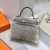 Kelly Lizard 01 Natürlichen Schnee Farbe Gold Hardware Phw 25cm Volle Handgemachte