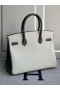 Birkin togo ck10 Κρεμώδες λευκό & ο Ετέν γκρι Χρυσό Υλικό 30cm Πλήρες Χειροποίητο