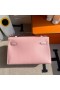 Μίνι Κέλι Pochette Swift 3Q Νέο ροζ Χρυσό Υλικό GHW 22cm Πλήρες Χειροποίητο