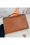Μίνι Κέλι Pochette Swift Ck37 να ροδίσουν Ασημένιο Υλικό Phw 22cm Πλήρες Χειροποίητο