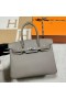 Birkin Togo M8 gris ashpite Ασημένιο Υλικό Phw 30cm Πλήρες Χειροποίητο