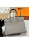 Birkin Togo M8 gris ashpite Ασημένιο Υλικό Phw 30cm Πλήρες Χειροποίητο