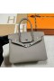 Birkin Togo M8 gris ashpite Ασημένιο Υλικό Phw 30cm Πλήρες Χειροποίητο