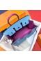Birkin Sellier Epsom P3 Καραμέλα Μπλε & L3 Αυξήθηκε Μωβ Ασημένιο Υλικό MPhw 25cm Πλήρες Χειροποίητο