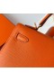 Kelly Epsom Ck93 Πορτοκαλί Χρυσό Υλικό Ghw 25cm Πλήρες Χειροποίητο