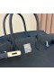 Τσάντες Birkin Togo Ck89 Μαύρο Ασημένιο Υλικό 30cm Πλήρες Χειροποίητο Phw