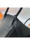 Lindy Κλεμάνς TC Δέρματος Ck89 Μαύρο Ασημένιο Υλικό 26cm Πλήρες Χειροποίητο Phw