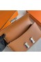 Τσάντες Constance elan Epsom Ck37 να ροδίσουν Ασημένιο Υλικό 23cm Πλήρες Χειροποίητο Phw