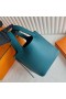 Picotin Κλεμάνς TC W0 indigo Πράσινο Χρυσό Υλικό 18cm Πλήρες Χειροποίητο Ghw