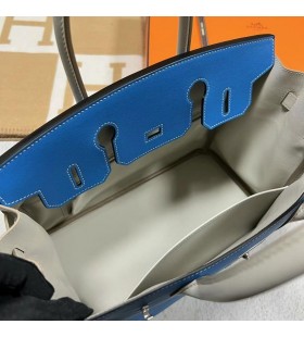 Birkin Hss Swift T7 ΦÏÏÎµÎ¹Î½Ï Î¼Ïλε & Ck80 Pearl γκÏι ÎÏημί Î¥Î»Î¹ÎºÏ 30cm ΠλήÏÎµÏ Î§ÎµÎ¹ÏοÏοίηÏο