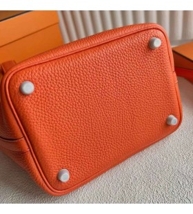 Picotin Κλεμάνς TC 9J Πορτοκαλί Ασημένιο Υλικό 18cm Πλήρες Χειροποίητο Phw